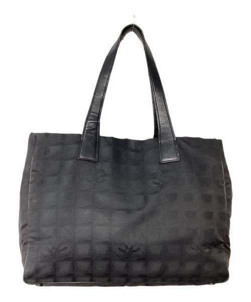 CHANEL（シャネル）CHANEL (シャネル) トートバッグ　ニュートラベルライン ブラックの古着・服飾アイテム