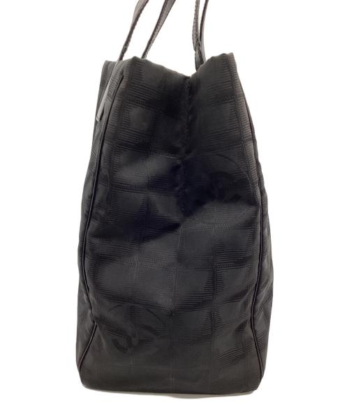 CHANEL（シャネル）CHANEL (シャネル) トートバッグ　ニュートラベルライン ブラックの古着・服飾アイテム