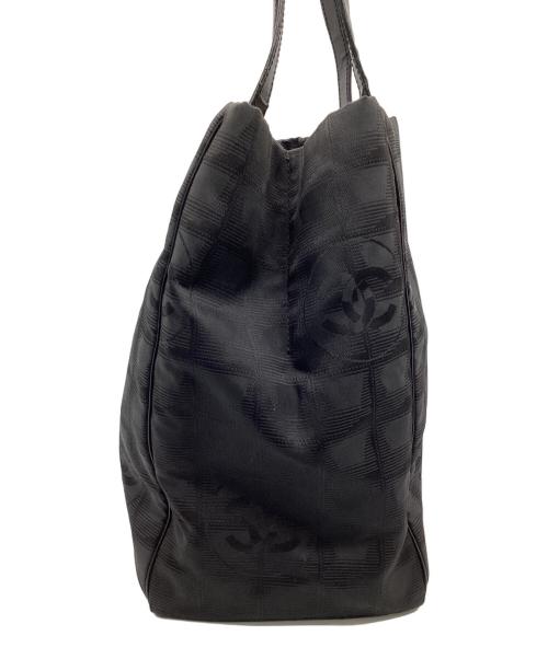 CHANEL（シャネル）CHANEL (シャネル) トートバッグ　ニュートラベルライン ブラックの古着・服飾アイテム