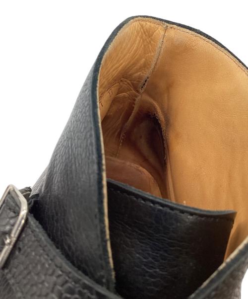 BOW-TIE（ボウタイ）BOW-TIE (ボウタイ) ダブルモンクブーツ ブラック サイズ:3 1/8の古着・服飾アイテム