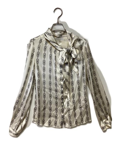 CELINE（セリーヌ）CELINE (セリーヌ) ブラウス アイボリー サイズ:36の古着・服飾アイテム