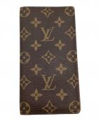 LOUIS VUITTONルイ ヴィトン）の古着「ポルトバルール カルトクレディ」｜ブラウン