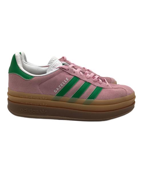 adidas Originals（アディダスオリジナル）adidas Originals (アディダスオリジナル) Gazelle Bold ピンク×グリーン サイズ:245の古着・服飾アイテム