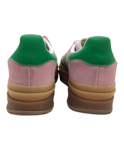 adidas Originals（アディダスオリジナル）adidas Originals (アディダスオリジナル) Gazelle Bold ピンク×グリーン サイズ:245の古着・服飾アイテム
