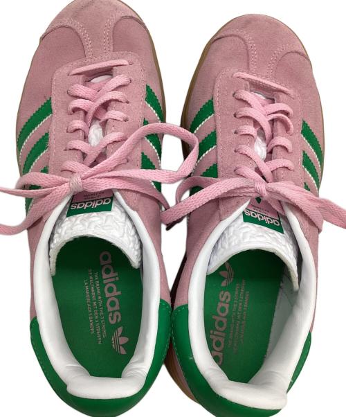 adidas Originals（アディダスオリジナル）adidas Originals (アディダスオリジナル) Gazelle Bold ピンク×グリーン サイズ:245の古着・服飾アイテム