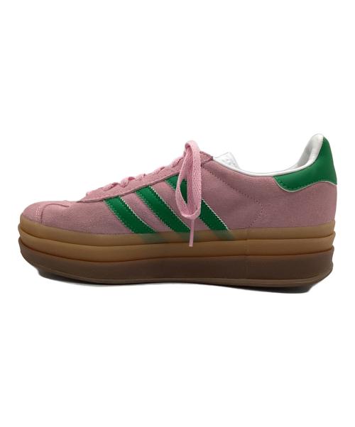 adidas Originals（アディダスオリジナル）adidas Originals (アディダスオリジナル) Gazelle Bold ピンク×グリーン サイズ:245の古着・服飾アイテム
