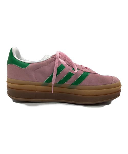 adidas Originals（アディダスオリジナル）adidas Originals (アディダスオリジナル) Gazelle Bold ピンク×グリーン サイズ:245の古着・服飾アイテム