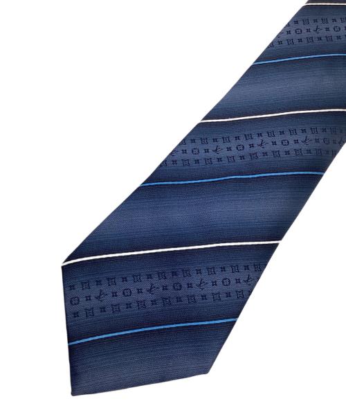 LOUIS VUITTON（ルイ ヴィトン）LOUIS VUITTON (ルイ ヴィトン) ネクタイ　モノグラム ネイビー サイズ:表記無しの古着・服飾アイテム