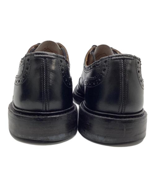 Tricker's（トリッカーズ）Tricker's (トリッカーズ) ウィングチップシューズ　BOURTON ブラック サイズ:8 1/2の古着・服飾アイテム
