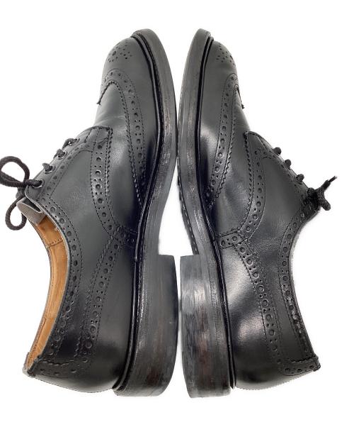 Tricker's（トリッカーズ）Tricker's (トリッカーズ) ウィングチップシューズ　BOURTON ブラック サイズ:8 1/2の古着・服飾アイテム