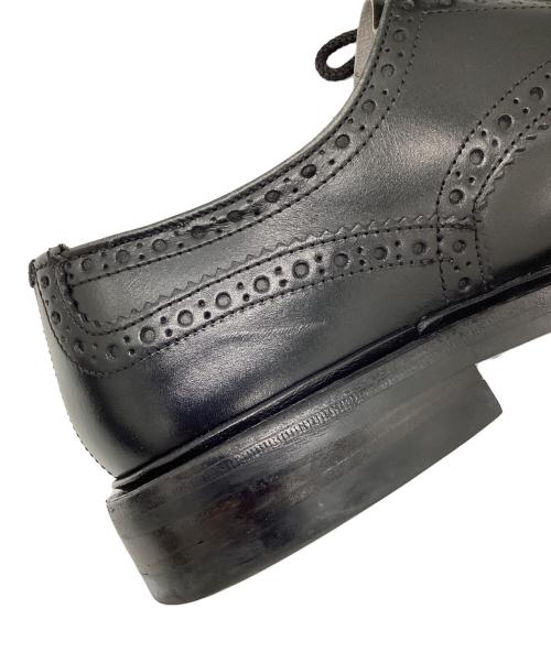 Tricker's（トリッカーズ）Tricker's (トリッカーズ) ウィングチップシューズ　BOURTON ブラック サイズ:8 1/2の古着・服飾アイテム
