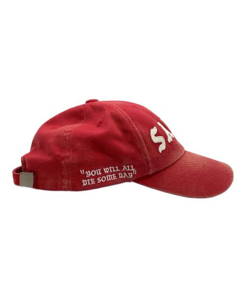 SAINT MICHAEL（セントマイケル）SAINT MICHAEL (セントマイケル) 6 PANEL CAP SAINT RED レッド サイズ:OSの古着・服飾アイテム