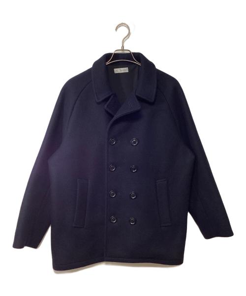 nisica（ニシカ）nisica (ニシカ) Pコート ネイビー サイズ:XLの古着・服飾アイテム