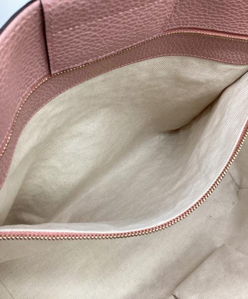 GUCCI（グッチ）GUCCI (グッチ) スウィングトートバッグ ピンクの古着・服飾アイテム