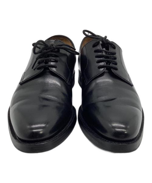 Jalan Sriwijaya（ジャランスリウァヤ）Jalan Sriwijaya (ジャランスリウァヤ) プレーントゥシューズ ブラック サイズ:6の古着・服飾アイテム