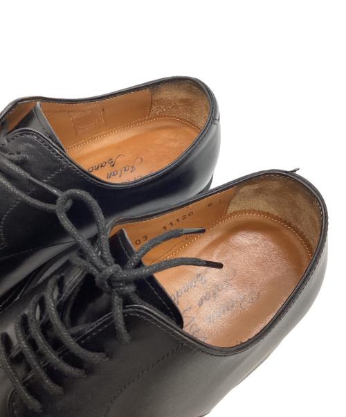 Jalan Sriwijaya（ジャランスリウァヤ）Jalan Sriwijaya (ジャランスリウァヤ) プレーントゥシューズ ブラック サイズ:6の古着・服飾アイテム