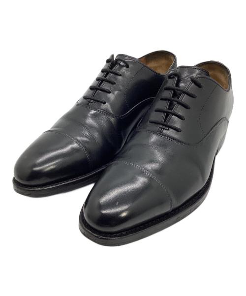 Jalan Sriwijaya（ジャランスリウァヤ）Jalan Sriwijaya (ジャランスリウァヤ) キャップトゥシューズ ブラック サイズ:6の古着・服飾アイテム