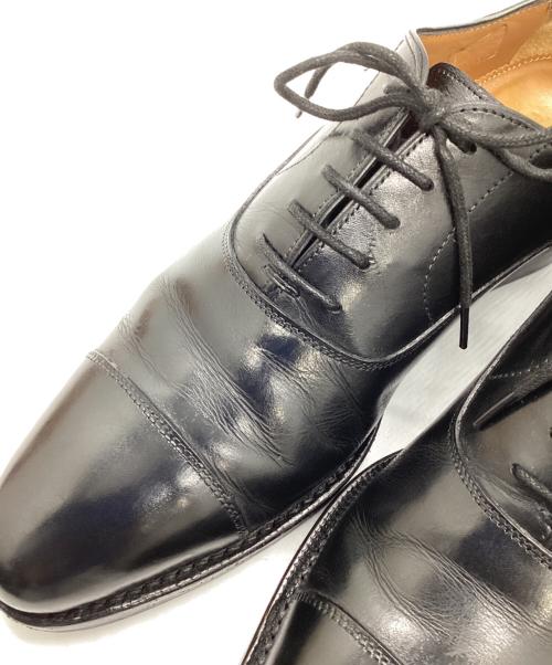 Jalan Sriwijaya（ジャランスリウァヤ）Jalan Sriwijaya (ジャランスリウァヤ) キャップトゥシューズ ブラック サイズ:6の古着・服飾アイテム