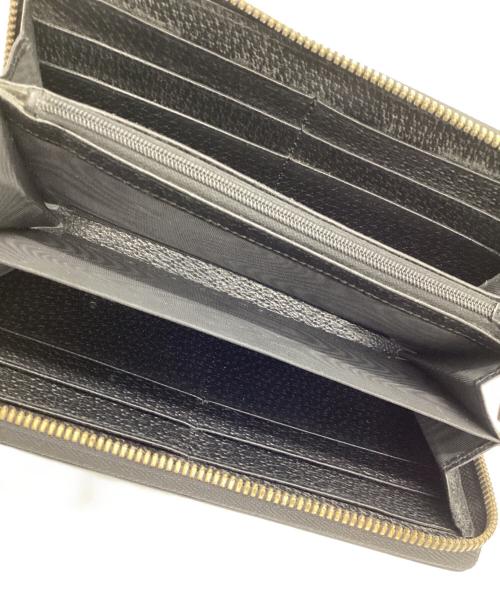 GUCCI（グッチ）GUCCI (グッチ) 〔アニマリエ〕レザー ジップアラウンドウォレット ブラックの古着・服飾アイテム