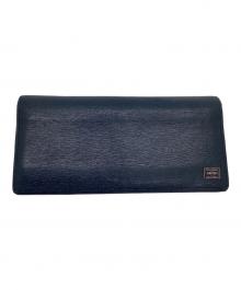 PORTER（ポーター）の古着「ロングウォレット　CURRENT」｜ネイビー