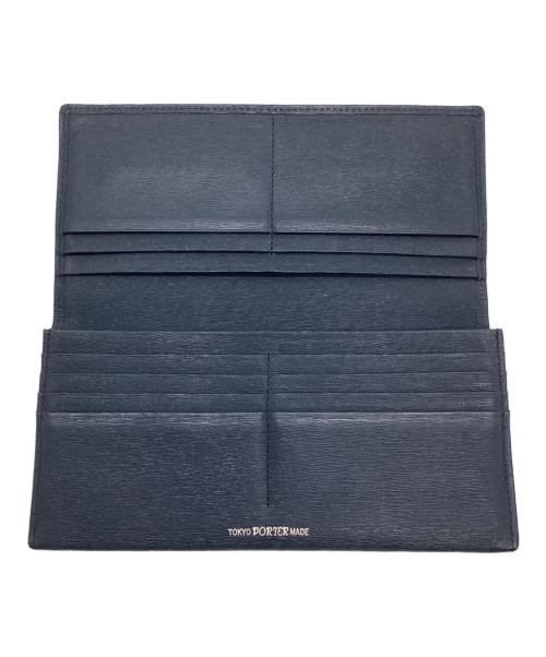 PORTER（ポーター）PORTER (ポーター) ロングウォレット　CURRENT ネイビーの古着・服飾アイテム