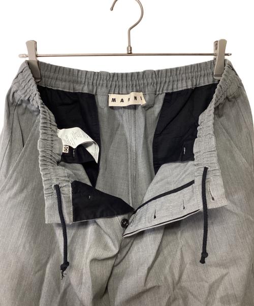 MARNI（マルニ）MARNI (マルニ) ウールスラックス グレー サイズ:50の古着・服飾アイテム