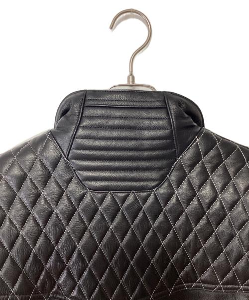 KUSHITANI（クシタニ）KUSHITANI (クシタニ) 46worksアーカナレザージャケット ブラック サイズ:XLの古着・服飾アイテム