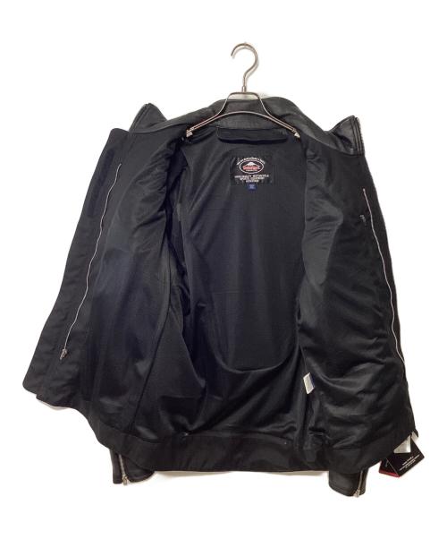 KUSHITANI（クシタニ）KUSHITANI (クシタニ) 46worksアーカナレザージャケット ブラック サイズ:XLの古着・服飾アイテム