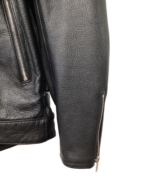 KUSHITANI（クシタニ）KUSHITANI (クシタニ) 46worksアーカナレザージャケット ブラック サイズ:XLの古着・服飾アイテム