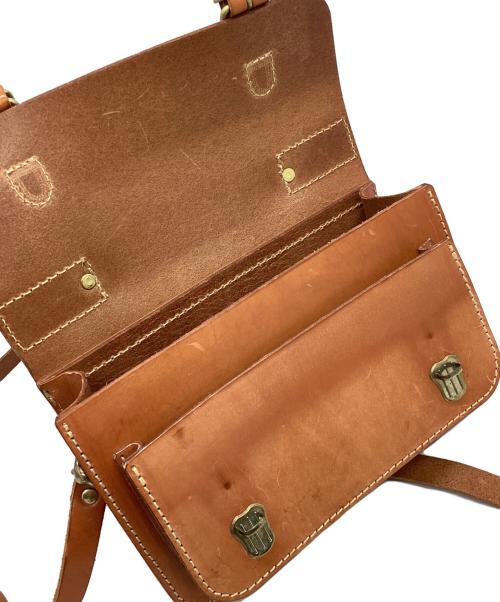 Herz（ヘルツ）Herz (ヘルツ) ショルダーバッグ ブラウンの古着・服飾アイテム