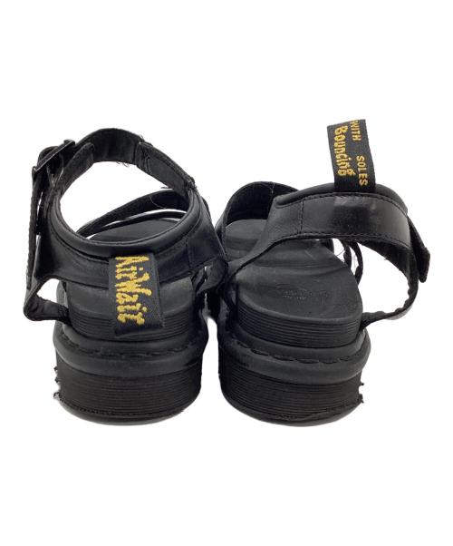 Dr.Martens（ドクターマーチン）Dr.Martens (ドクターマーチン) サンダル ブラック サイズ:EU38の古着・服飾アイテム