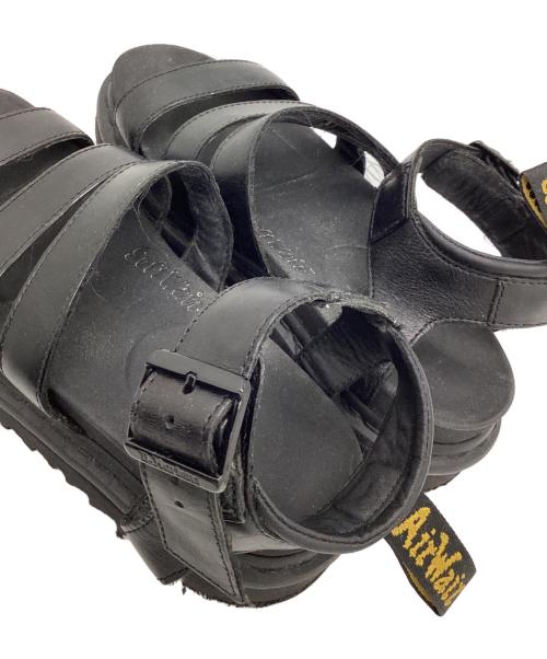 Dr.Martens（ドクターマーチン）Dr.Martens (ドクターマーチン) サンダル ブラック サイズ:EU38の古着・服飾アイテム
