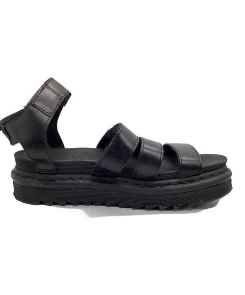 Dr.Martens（ドクターマーチン）Dr.Martens (ドクターマーチン) サンダル ブラック サイズ:EU38の古着・服飾アイテム