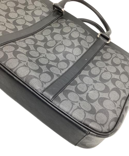 COACH（コーチ）COACH (コーチ) ビジネスバッグ　	シグネチャー ブラックの古着・服飾アイテム