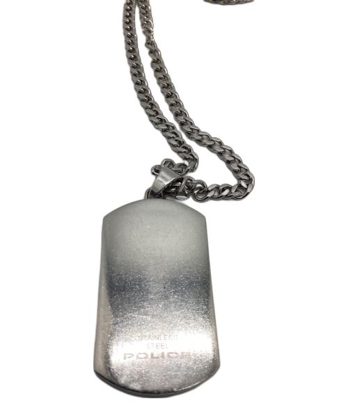 POLICE（ポリス）POLICE (ポリス) ネックレス シルバー×ブルーの古着・服飾アイテム