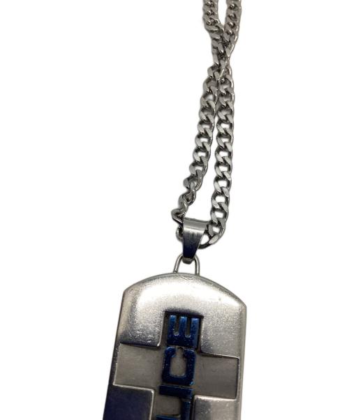 POLICE（ポリス）POLICE (ポリス) ネックレス シルバー×ブルーの古着・服飾アイテム