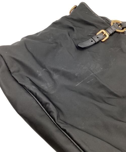 PRADA（プラダ）PRADA (プラダ) ナイロンレザートートバッグ ブラックの古着・服飾アイテム