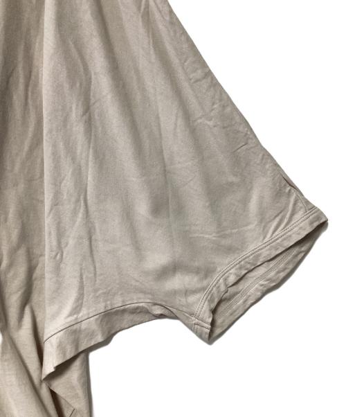 NO CONTROL AIR（ノーコントロールエアー）NO CONTROL AIR (ノーコントロールエアー) 	ハイツイステッドコットン度詰め天竺ドルマンスリーブプルオーバー ベージュ サイズ:XSの古着・服飾アイテム