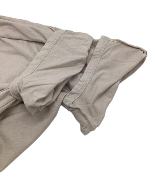 NO CONTROL AIR（ノーコントロールエアー）NO CONTROL AIR (ノーコントロールエアー) 	ハイツイステッドコットン度詰め天竺ドルマンスリーブプルオーバー ベージュ サイズ:XSの古着・服飾アイテム