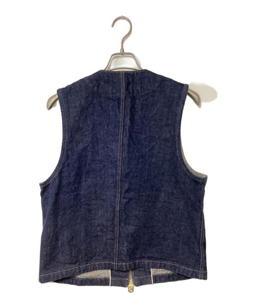 BIG JOHN（ビッグジョン）BIG JOHN (ビッグジョン) デニムベスト インディゴ サイズ:Lの古着・服飾アイテム