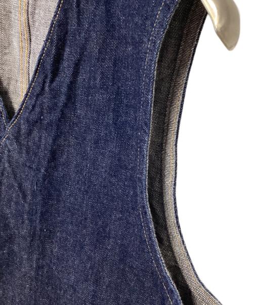 BIG JOHN（ビッグジョン）BIG JOHN (ビッグジョン) デニムベスト インディゴ サイズ:Lの古着・服飾アイテム