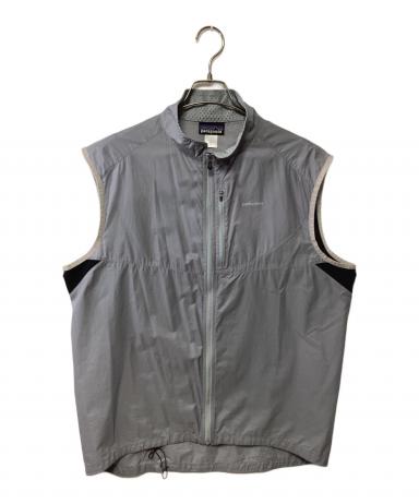 パタゴニア 古着 ナイロンベスト マスタード オーバーサイズ XXL パタゴニア 古着 ナイロンベスト マスタード オーバーサイズ XXL