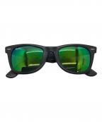 RAY-BANレイバン）の古着「サングラス　WAYFARER」｜ブラック×グリーン