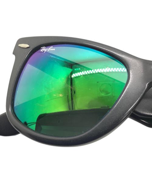 RAY-BAN（レイバン）RAY-BAN (レイバン) サングラス　WAYFARER ブラック×グリーン サイズ:記載無しの古着・服飾アイテム