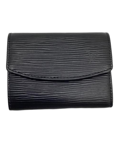 LOUIS VUITTON（ルイ ヴィトン）LOUIS VUITTON (ルイ ヴィトン) ポルトモネ・サーンプル　エピ ノワールの古着・服飾アイテム