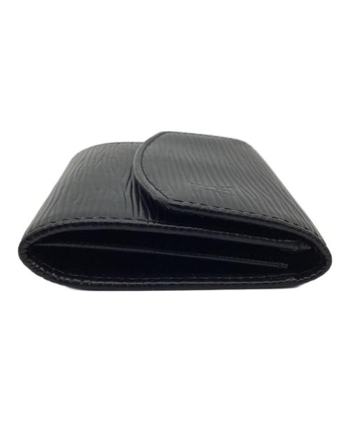 LOUIS VUITTON（ルイ ヴィトン）LOUIS VUITTON (ルイ ヴィトン) ポルトモネ・サーンプル　エピ ノワールの古着・服飾アイテム