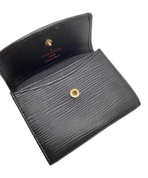 LOUIS VUITTON（ルイ ヴィトン）LOUIS VUITTON (ルイ ヴィトン) ポルトモネ・サーンプル　エピ ノワールの古着・服飾アイテム