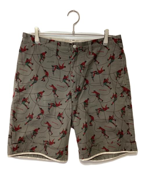 WHITE MOUNTAINEERING（ホワイトマウンテ二アニング）WHITE MOUNTAINEERING (ホワイトマウンテ二アニング) ハーフパンツ グレー サイズ:Lの古着・服飾アイテム