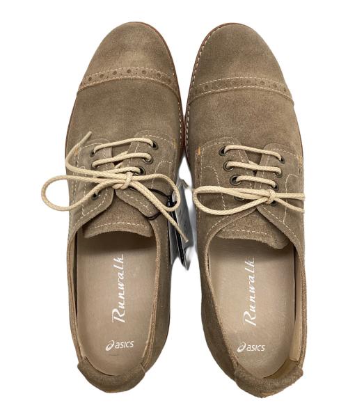 asics（アシックス）asics (アシックス) スウェードスニーカー　Runwalk ベージュ サイズ:25.0の古着・服飾アイテム