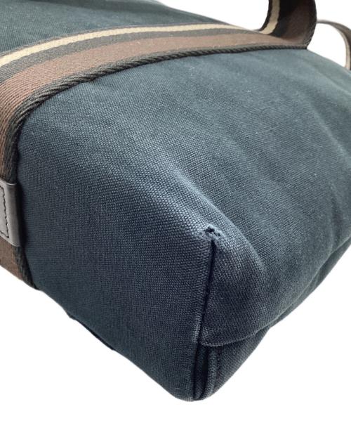 HERMES（エルメス）HERMES (エルメス) トロカホリゾンタルMM ブラック×ブラウンの古着・服飾アイテム